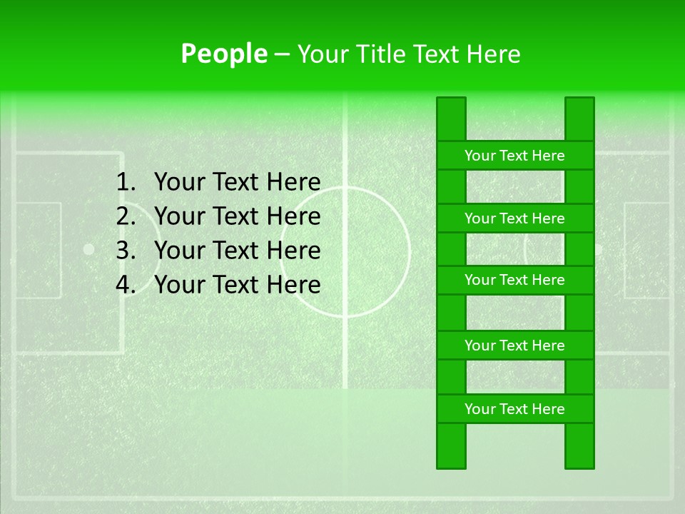 Championship Green Recreation PowerPoint Template
