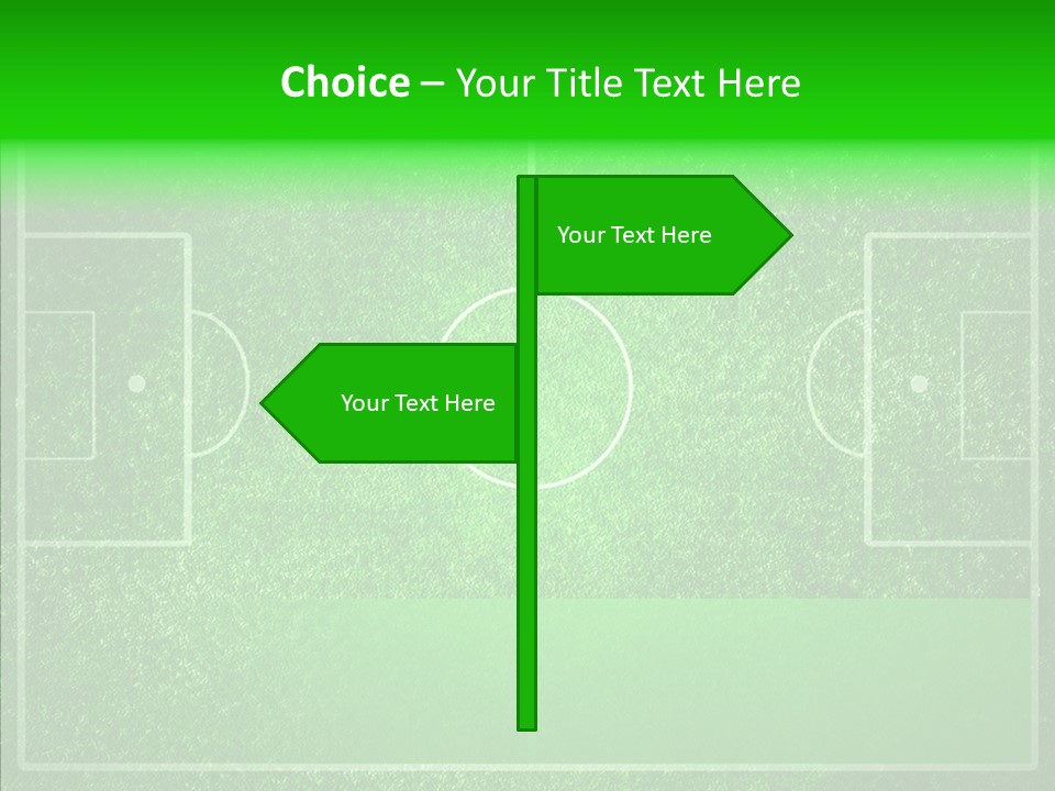Championship Green Recreation PowerPoint Template