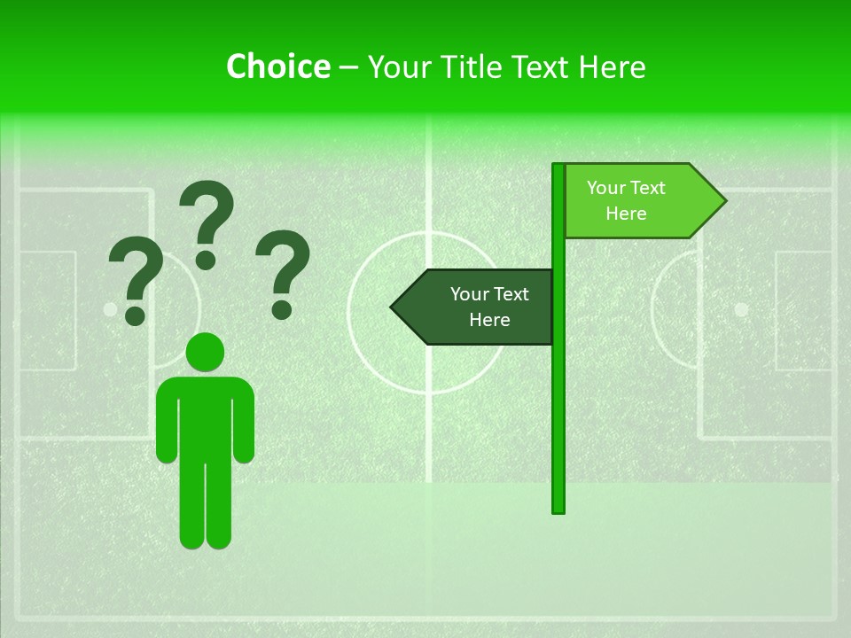Championship Green Recreation PowerPoint Template