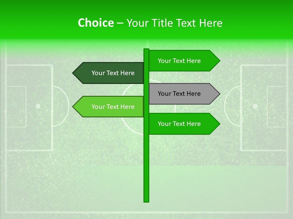 Championship Green Recreation PowerPoint Template