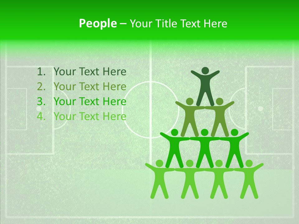 Championship Green Recreation PowerPoint Template