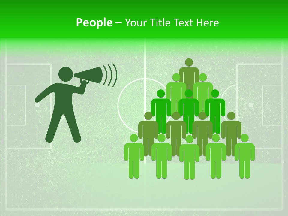 Championship Green Recreation PowerPoint Template