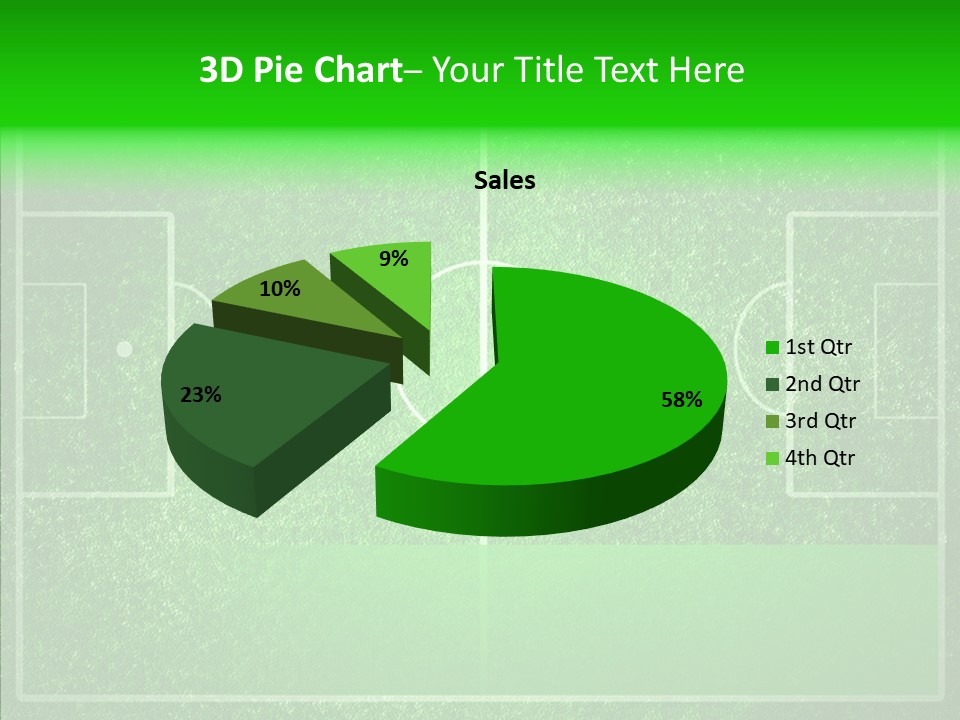 Championship Green Recreation PowerPoint Template