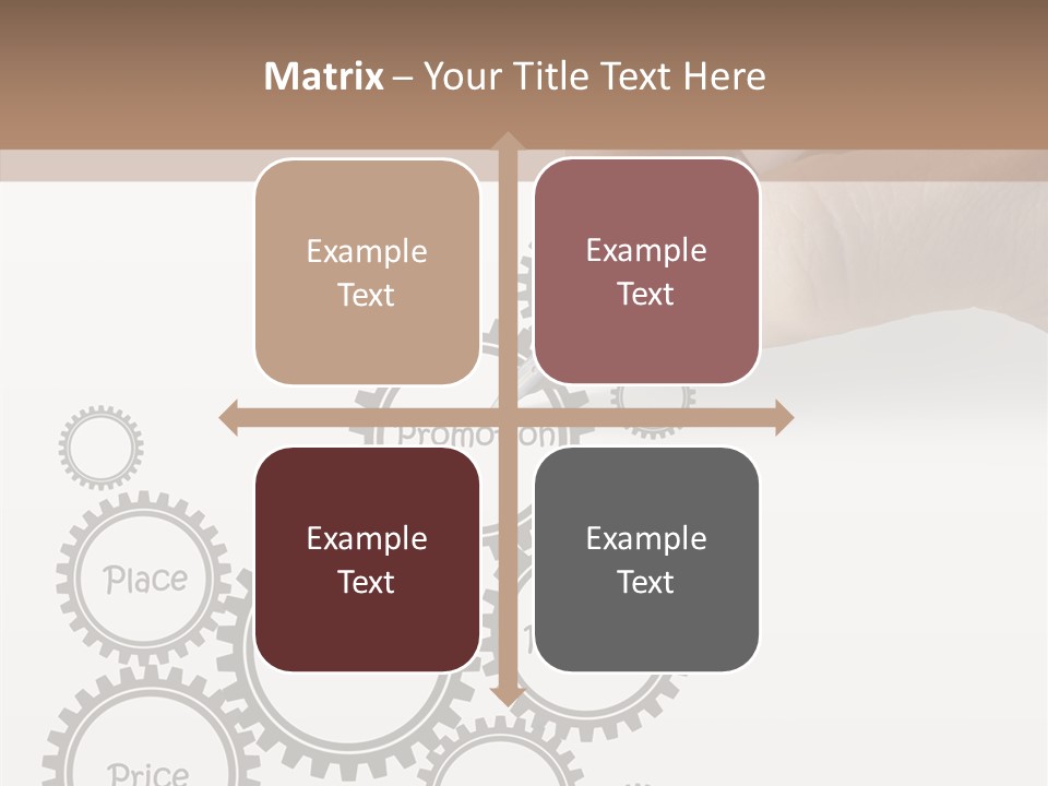 A Person Writing On A Piece Of Paper With A Pen PowerPoint Template