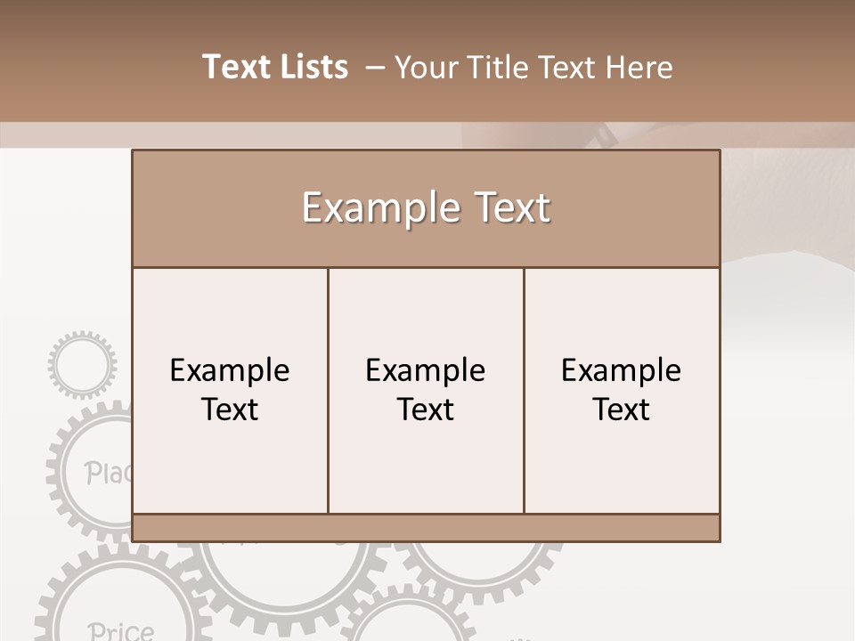 A Person Writing On A Piece Of Paper With A Pen PowerPoint Template