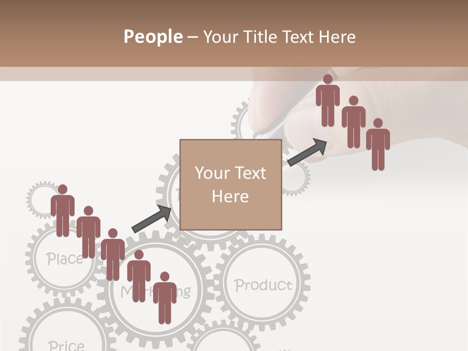 A Person Writing On A Piece Of Paper With A Pen PowerPoint Template