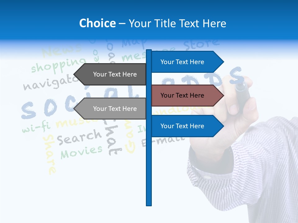 Network Telecommunication News PowerPoint Template