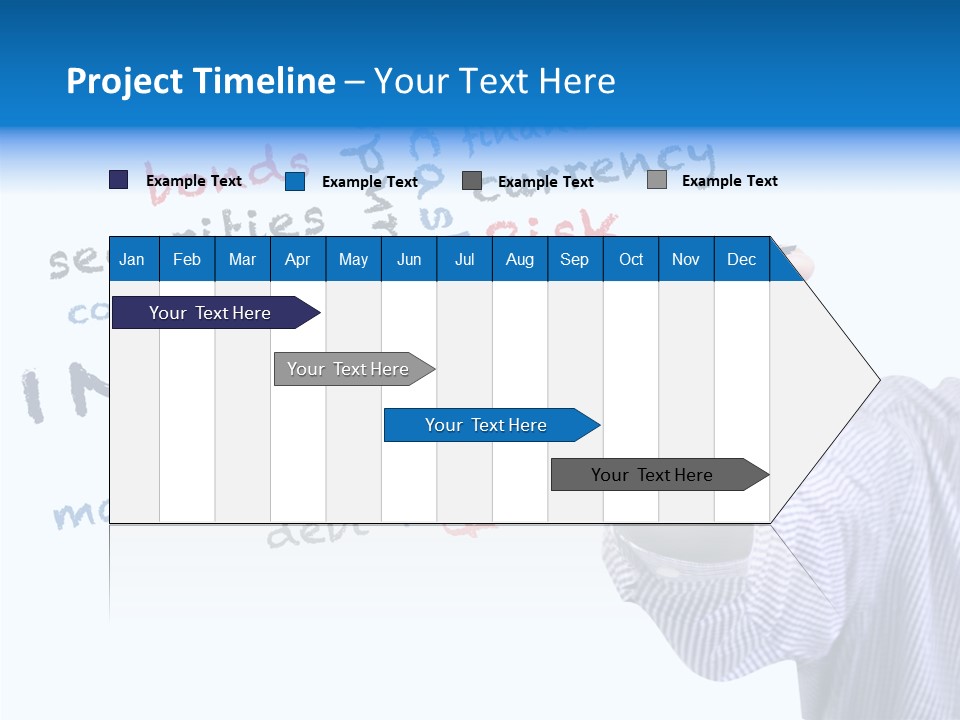 Securities Estate Blue PowerPoint Template