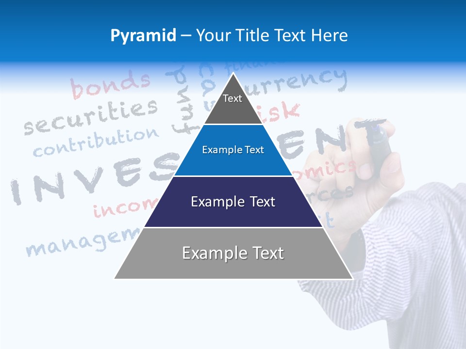 Securities Estate Blue PowerPoint Template