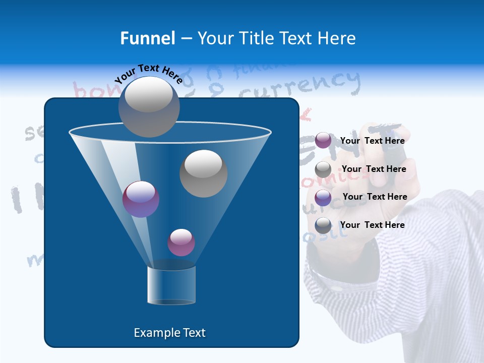 Securities Estate Blue PowerPoint Template
