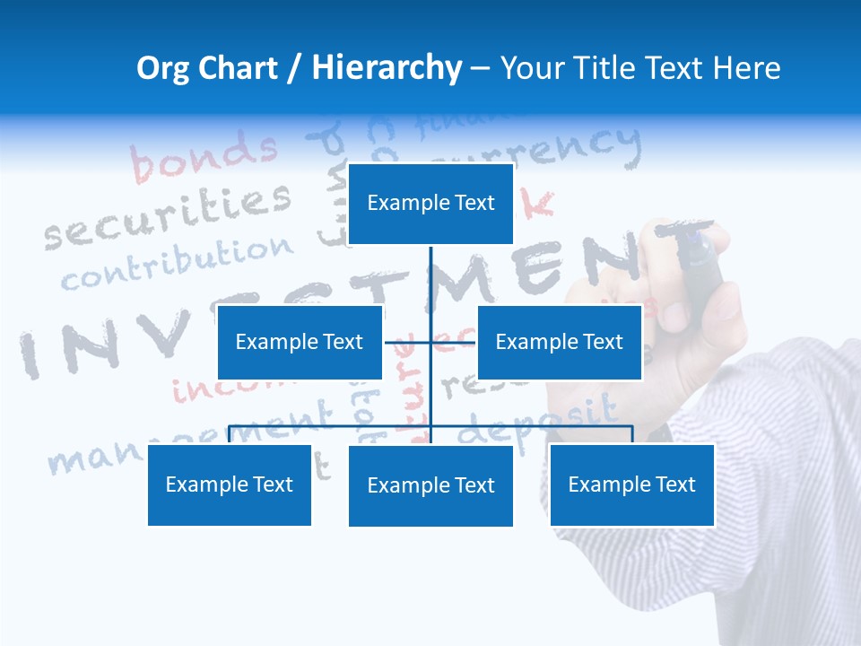 Securities Estate Blue PowerPoint Template