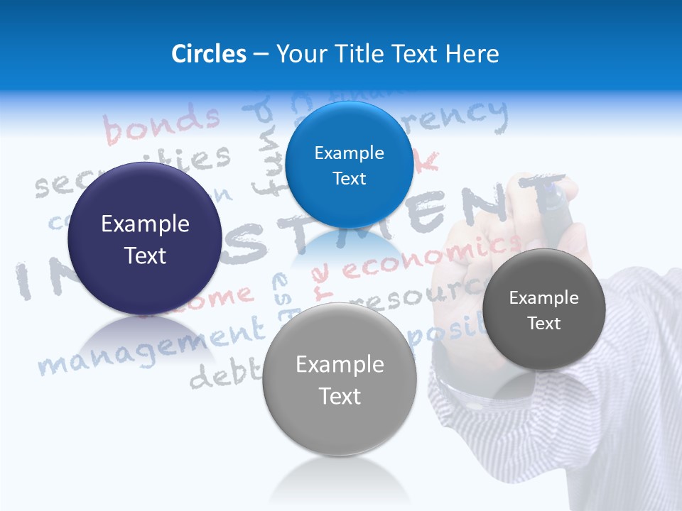 Securities Estate Blue PowerPoint Template
