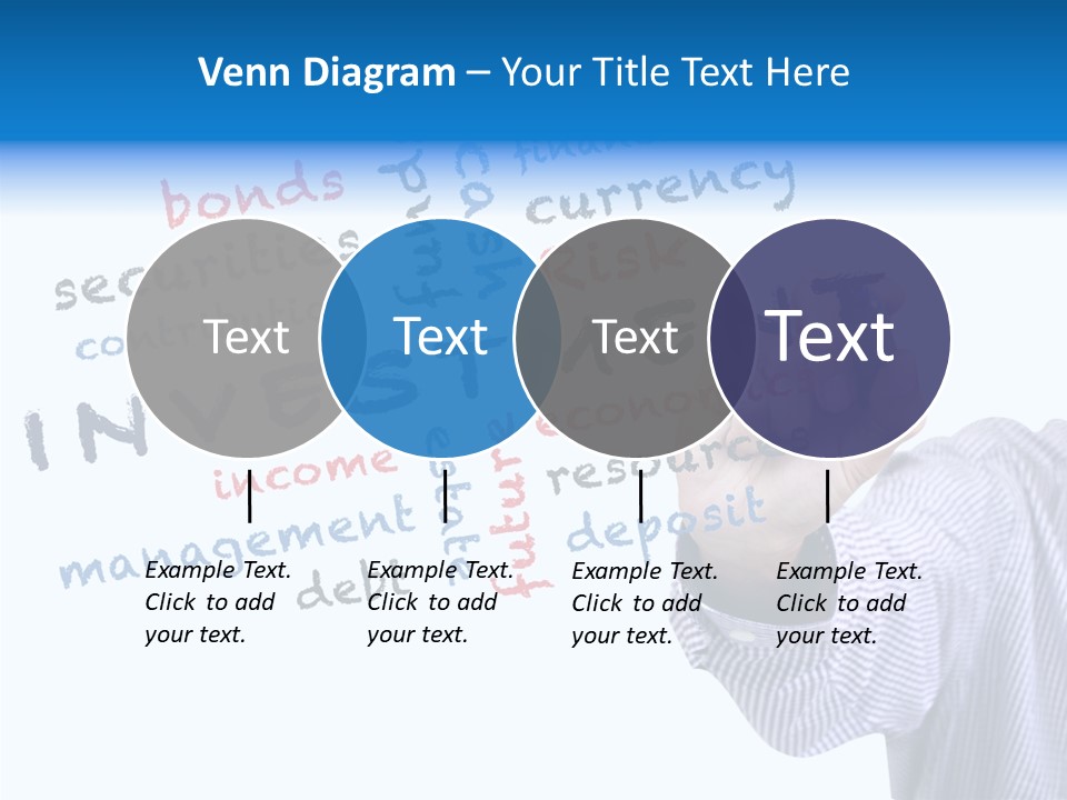 Securities Estate Blue PowerPoint Template