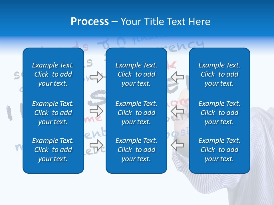 Securities Estate Blue PowerPoint Template