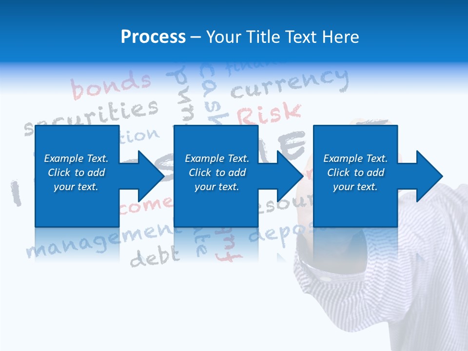 Securities Estate Blue PowerPoint Template
