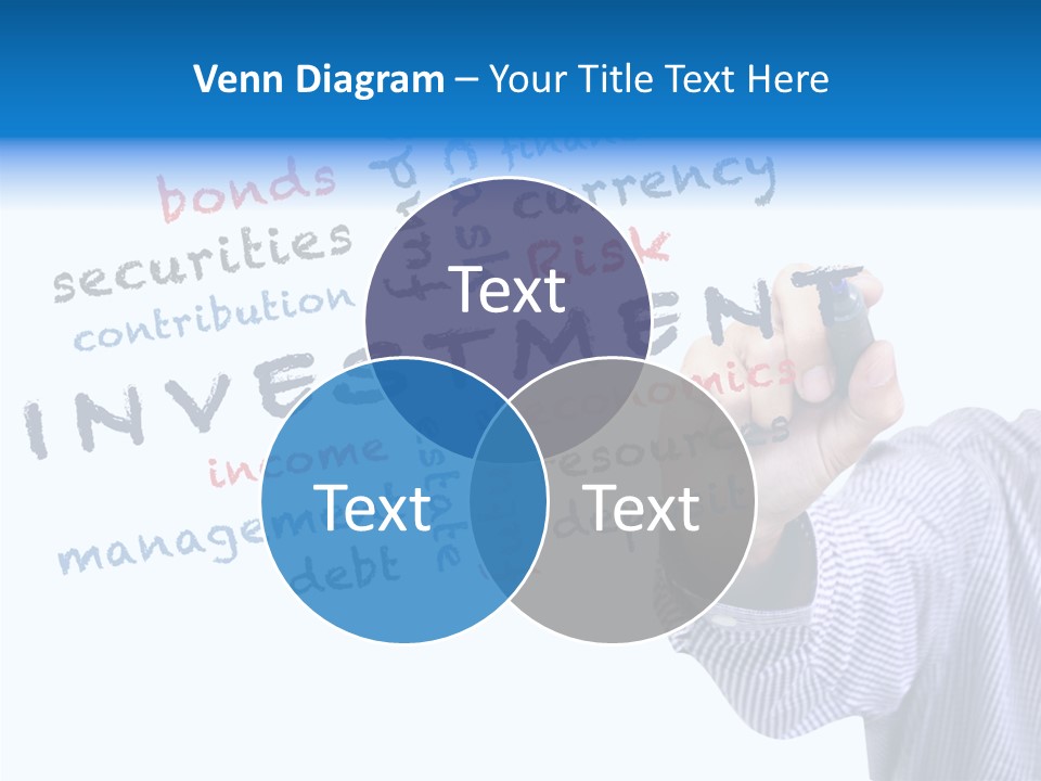 Securities Estate Blue PowerPoint Template