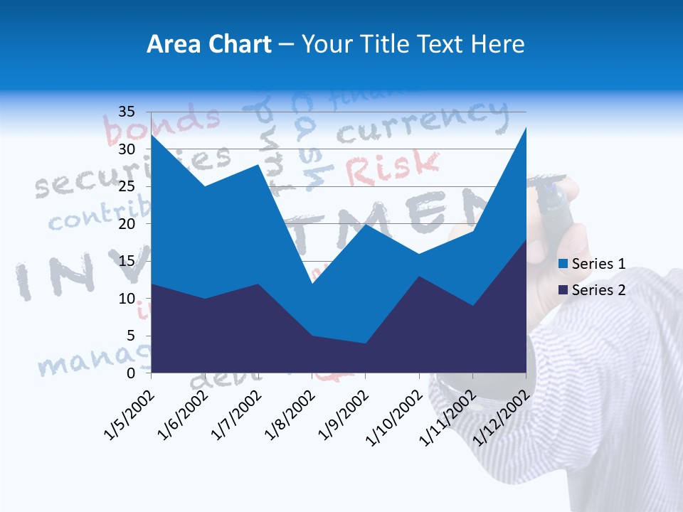 Securities Estate Blue PowerPoint Template