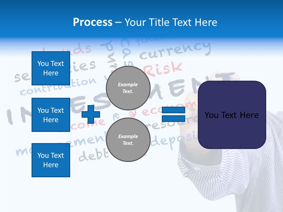 Securities Estate Blue PowerPoint Template