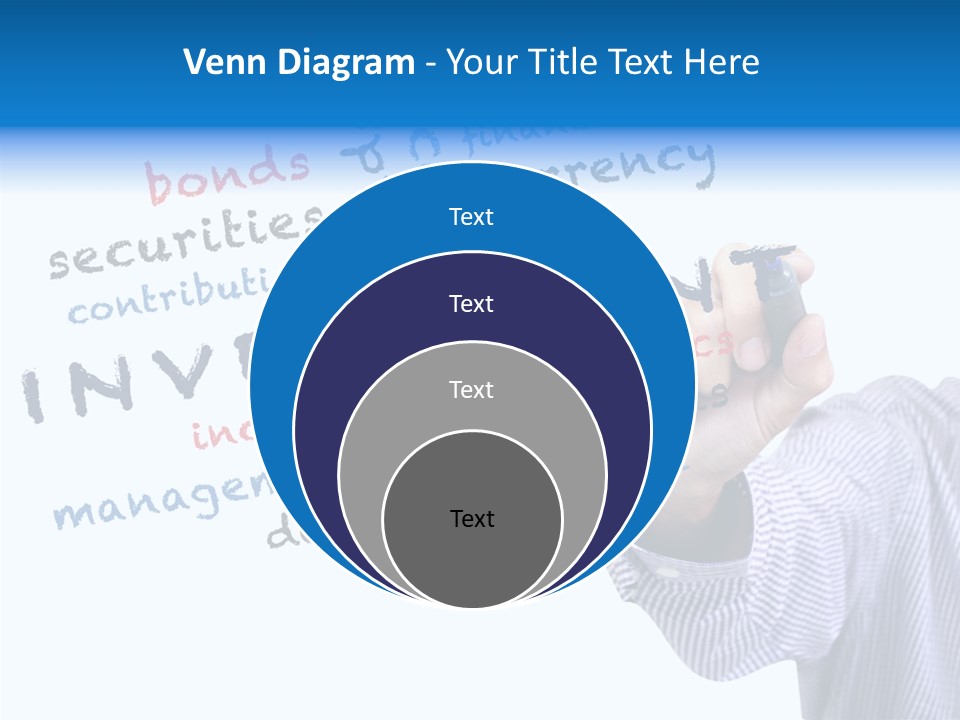 Securities Estate Blue PowerPoint Template