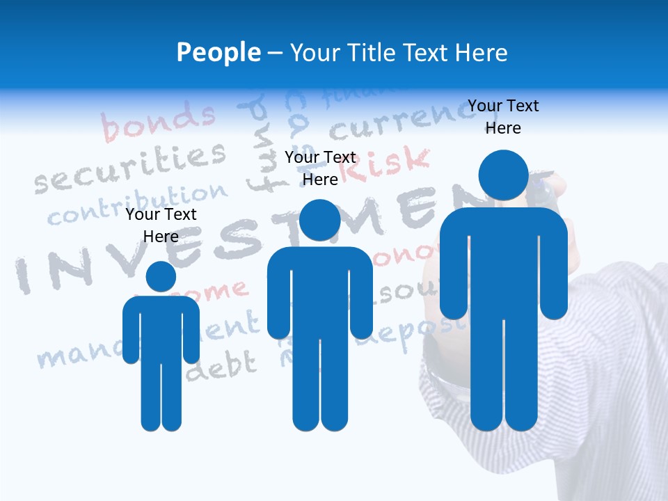 Securities Estate Blue PowerPoint Template