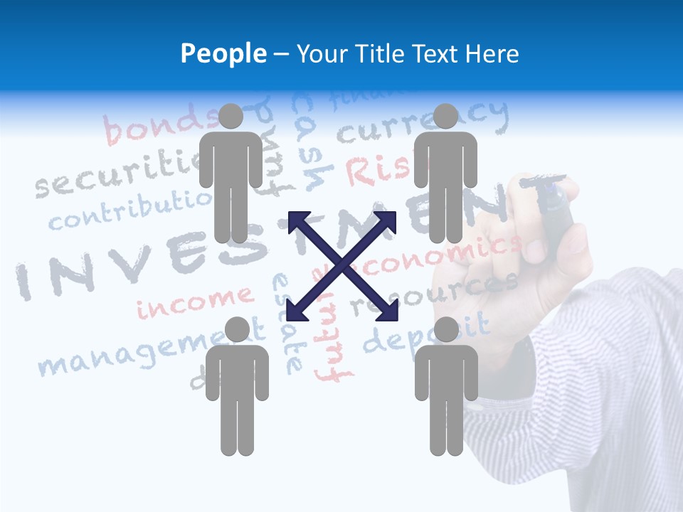 Securities Estate Blue PowerPoint Template