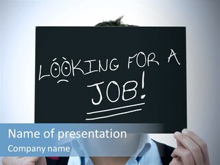 Ask Job Find PowerPoint Template