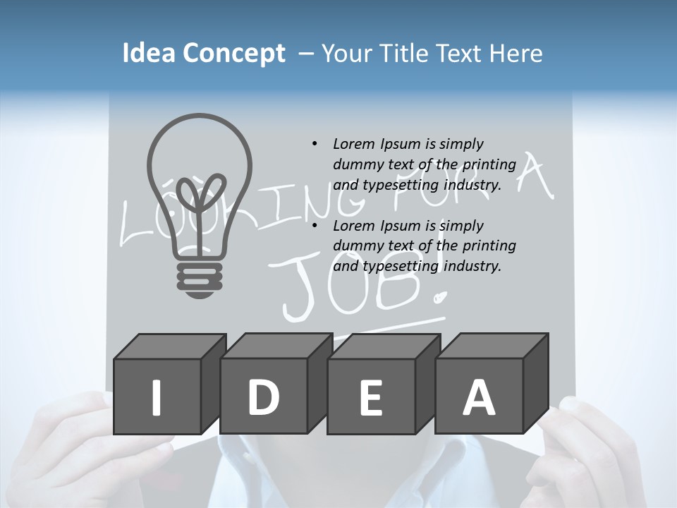 Ask Job Find PowerPoint Template