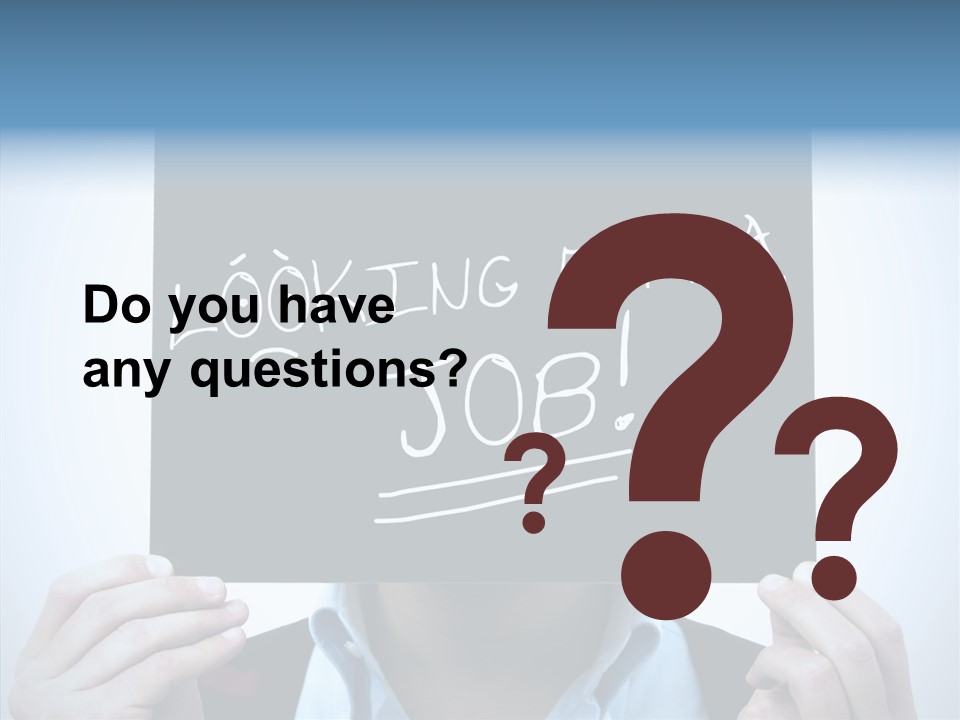 Ask Job Find PowerPoint Template