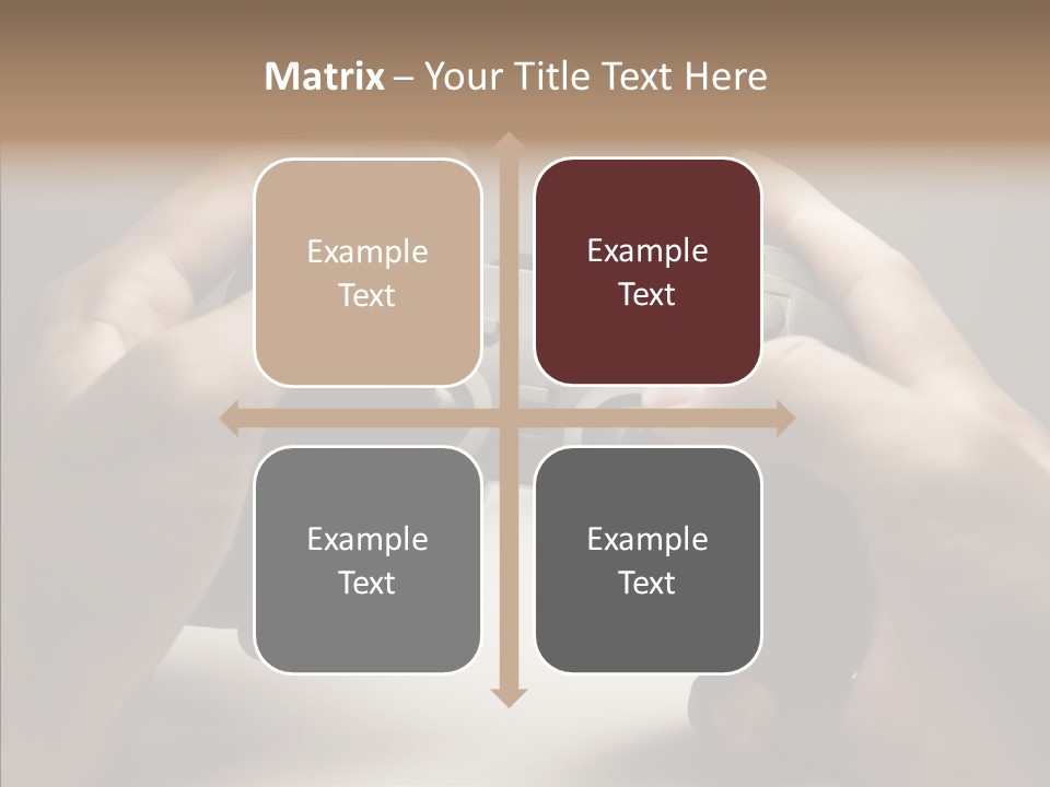 Video Game Pads Play PowerPoint Template