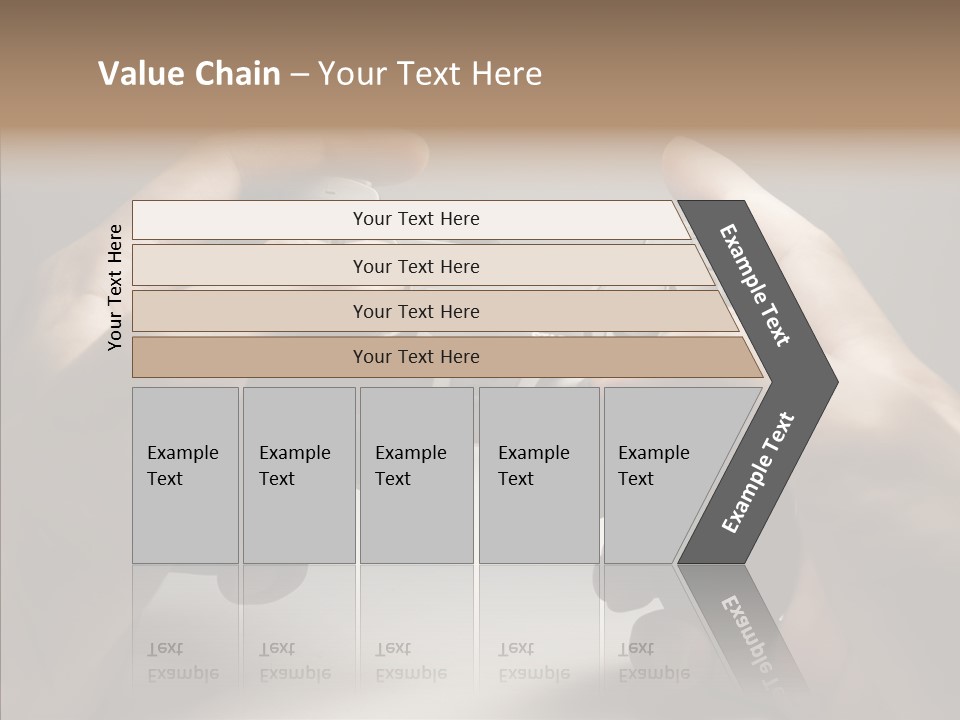 Video Game Pads Play PowerPoint Template