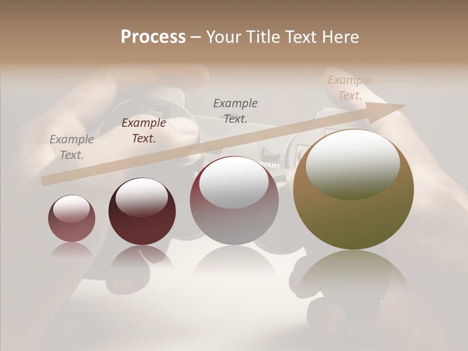 Video Game Pads Play PowerPoint Template