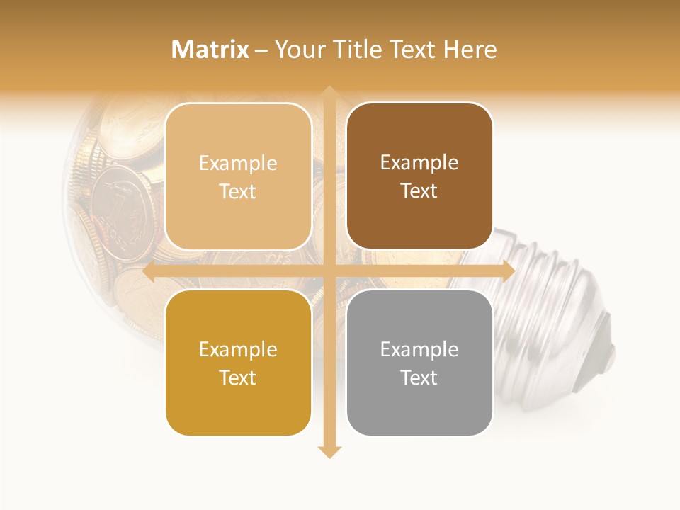 Young Frame Brunette PowerPoint Template