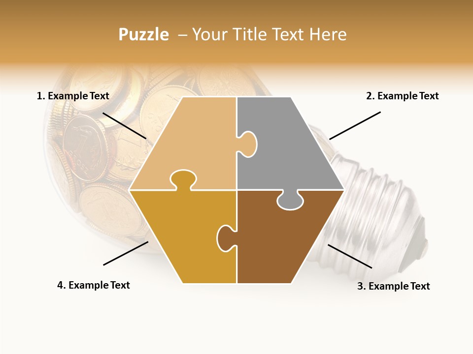 Young Frame Brunette PowerPoint Template