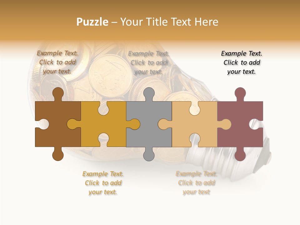 Young Frame Brunette PowerPoint Template