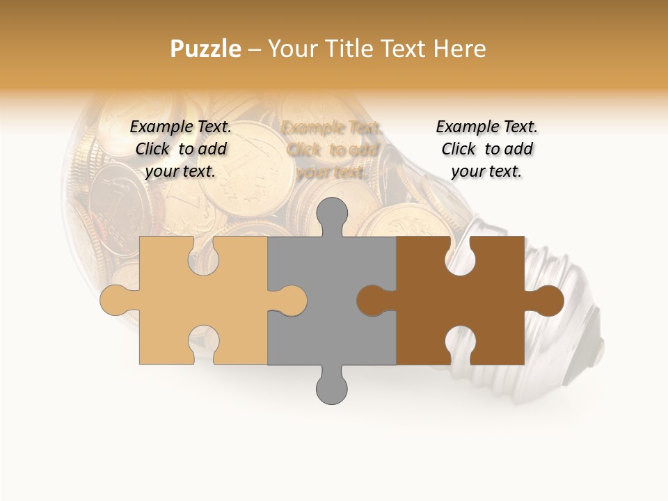 Young Frame Brunette PowerPoint Template