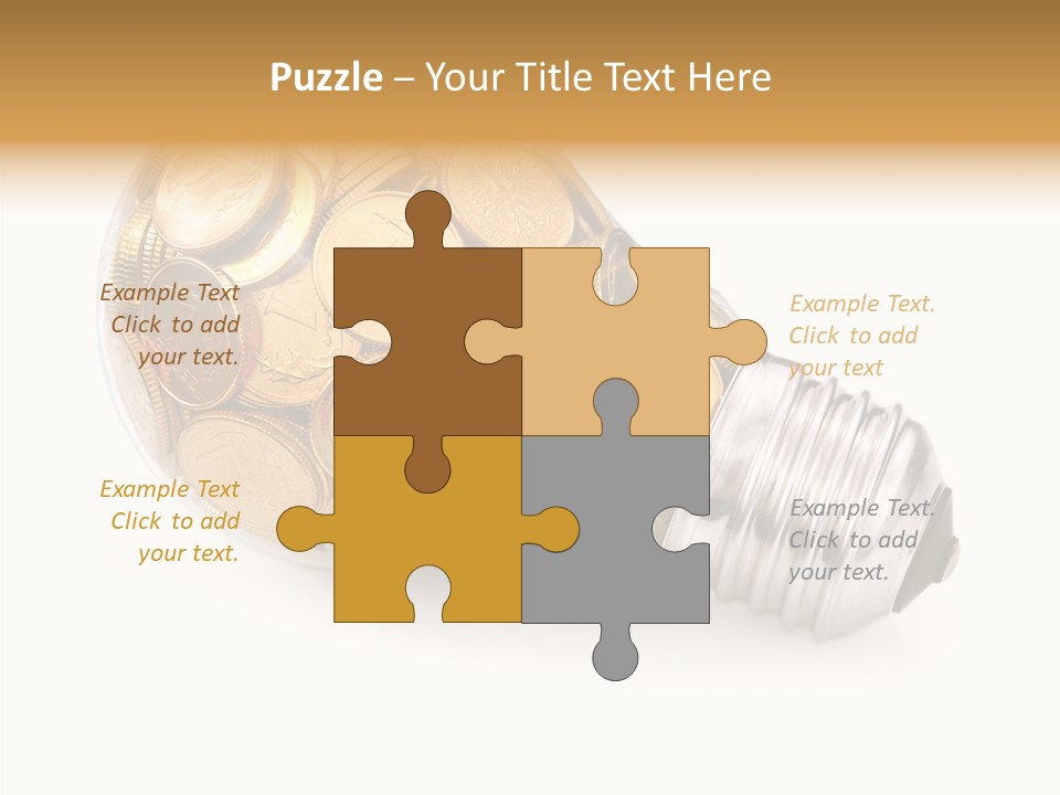 Young Frame Brunette PowerPoint Template