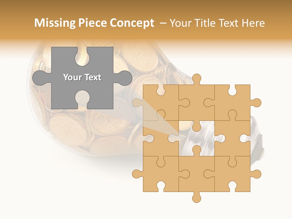 Young Frame Brunette PowerPoint Template