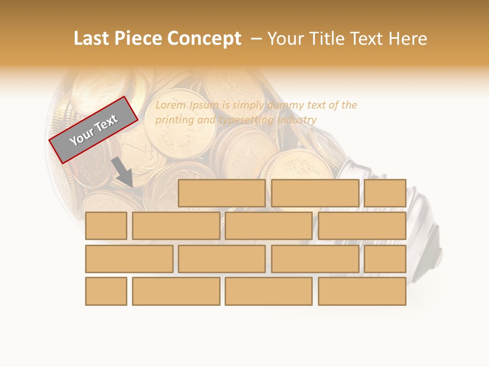 Young Frame Brunette PowerPoint Template