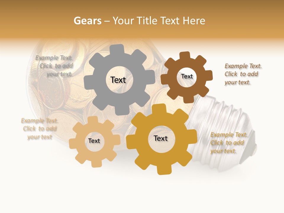 Young Frame Brunette PowerPoint Template