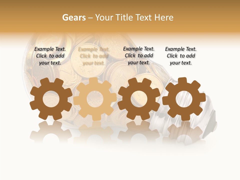 Young Frame Brunette PowerPoint Template