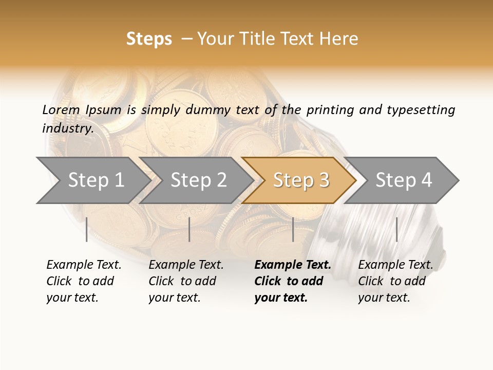 Young Frame Brunette PowerPoint Template