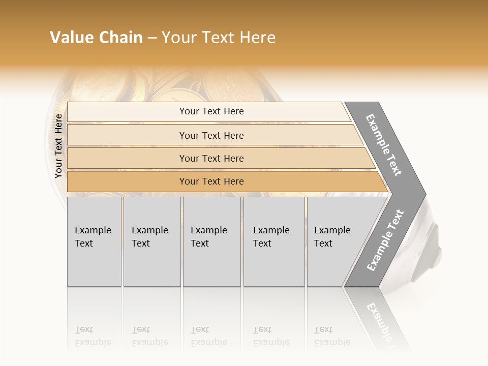 Young Frame Brunette PowerPoint Template