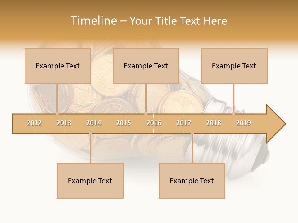 Young Frame Brunette PowerPoint Template