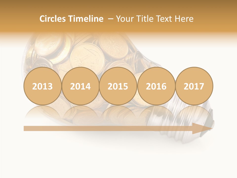 Young Frame Brunette PowerPoint Template