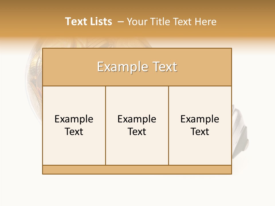 Young Frame Brunette PowerPoint Template