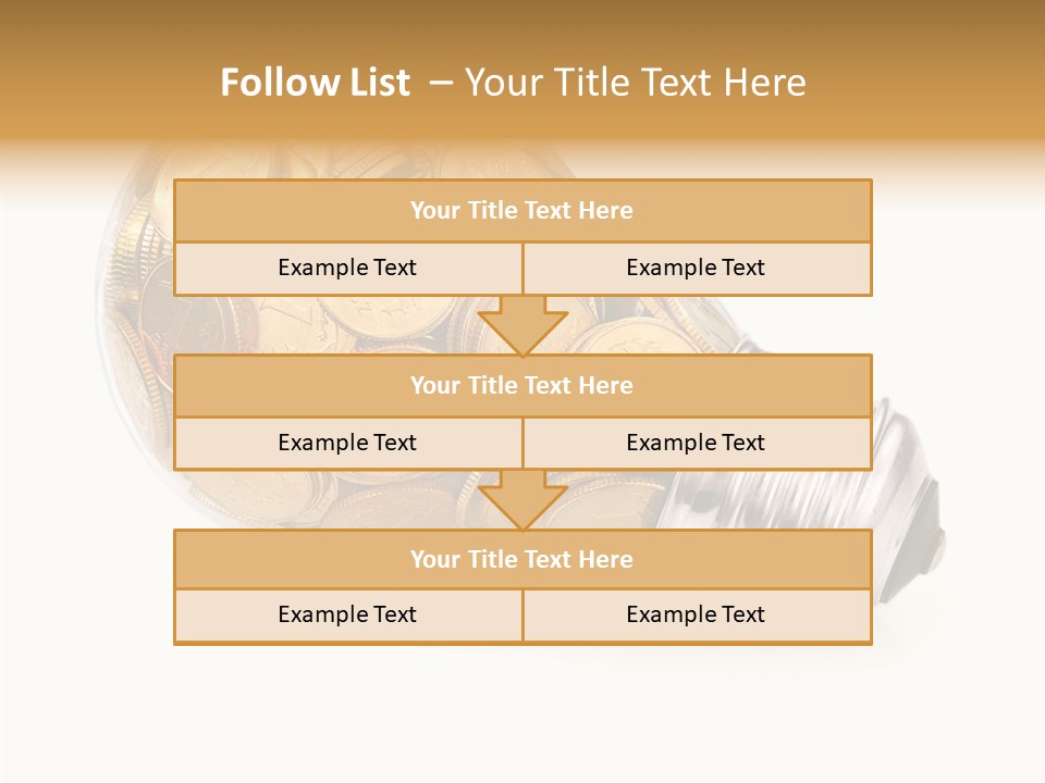Young Frame Brunette PowerPoint Template