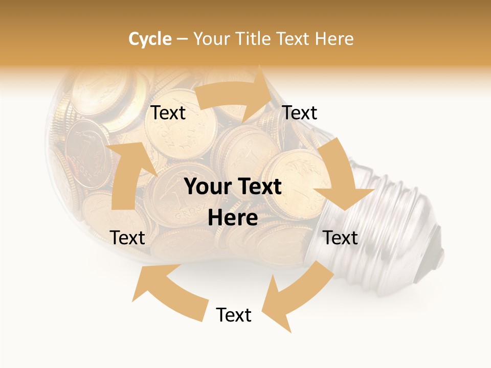 Young Frame Brunette PowerPoint Template