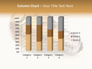 Young Frame Brunette PowerPoint Template