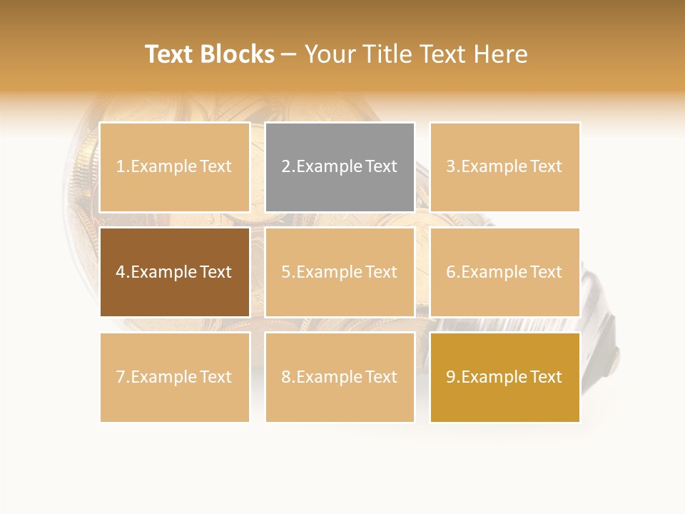 Young Frame Brunette PowerPoint Template