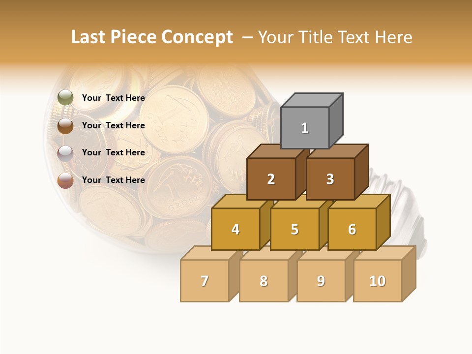 Young Frame Brunette PowerPoint Template